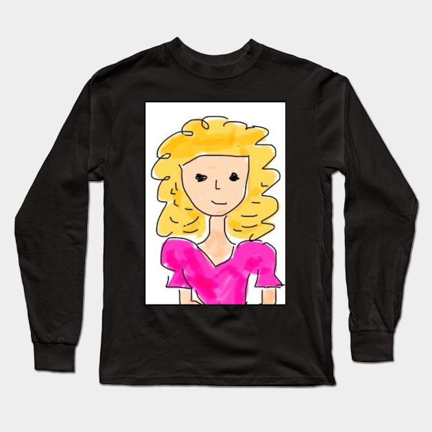 Girlie Long Sleeve T-Shirt by Patty’s Designs